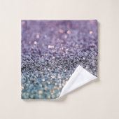 Zeemeermin Glitter Bokeh Glam 2 Bad Handdoek (Wasdoekje)
