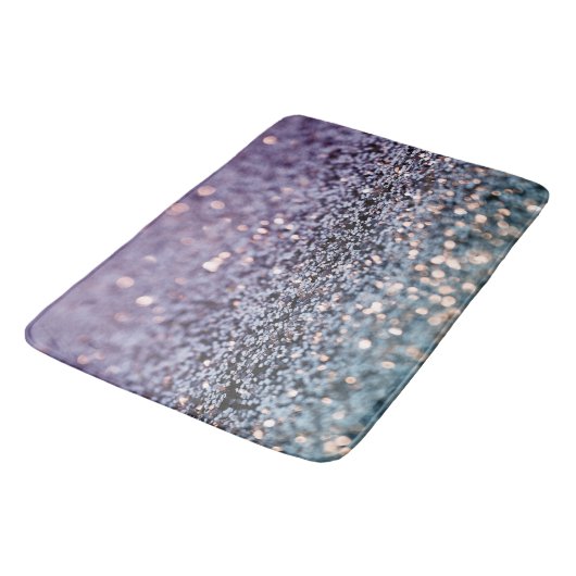 Zeemeermin Glitter Bokeh Glam 2 Badmat (Gekanteld)