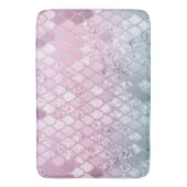 Zeemeermin Glitter Scales #2 Badmat (Voorkant Verticaal)