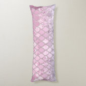 Zeemeermin Glitter Scales #2 Lichaamskussen (Achterkant (Verticaal))