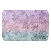 Zeemeermin Glitter Scales #2a (Faux Glitter) #glim Badmat (Voorkant)