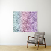 Zeemeermin Glitter Scales #2a (Faux Glitter) #glim Wandkleed (In Situ (horizontaal))