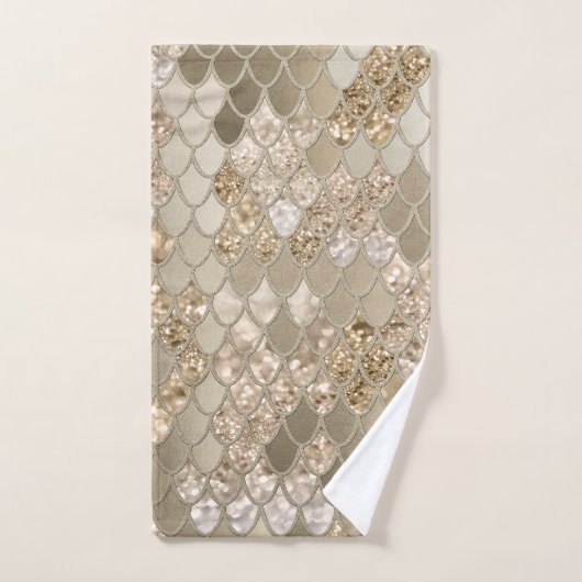 Zeemeermin Glitter Scales #5 #sjiny #decor Bad Handdoek (Handdoek)