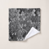 Zeemeermin Glitter Scales #7 (Faux Glitter) #giny Bad Handdoek (Wasdoekje)
