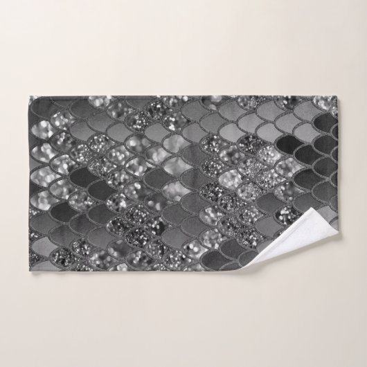 Zeemeermin Glitter Scales #7 (Faux Glitter) #giny Bad Handdoek (Handdoek)