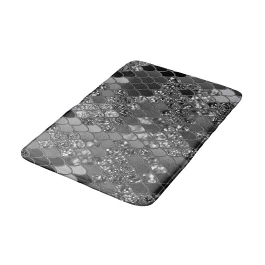 Zeemeermin Glitter Scales #7 (Faux Glitter) #giny Badmat (Gekanteld)