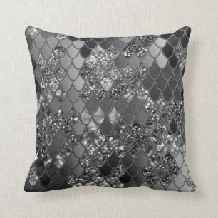 Zeemeermin Glitter Scales #7 (Faux Glitter) #giny Kussen