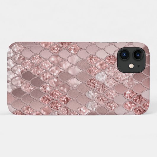 Zeemeermin Glitter Scales #8 (Faux Glitter) Case-Mate iPhone Case (Achterkant (horizontaal))