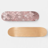 Zeemeermin Glitter Scales #8 (Faux Glitter) Persoonlijk Skateboard (Horizontaal)