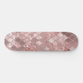 Zeemeermin Glitter Scales #8 (Faux Glitter) Persoonlijk Skateboard (Horizontaal)