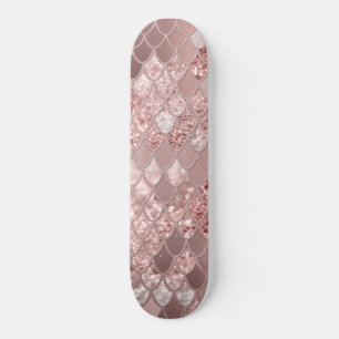 Zeemeermin Glitter Scales #8 (Faux Glitter) Persoonlijk Skateboard