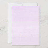 Zeemeermin glitter staart roze paarse blauwgroen v kaart (Achterkant)