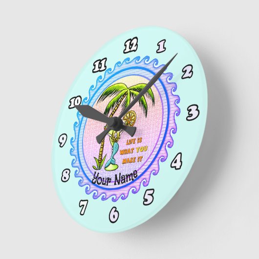 Zeemeermin Good Life klok (Hoek)
