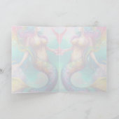 Zeemeermin Grafische Kunstkaart Kaart (Binnen)