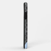 Zeemeermin grijze schalen iPhone Case (Achterkant/rechts)