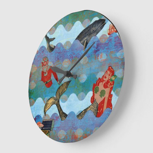 zeemeermin grote klok (Hoek)