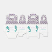 Zeemeermin gunstboxen, Verjaardagsfeestdecoraties Bedankdoosjes (Uitgevouwen)