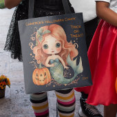 Zeemeermin Halloween Snoep Trick or treat Tote Bag