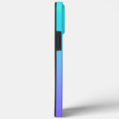 Zeemeermin Hart Gradiënt Hoesje-Mate iPhone Hoesje (Achterkant / Rechts)
