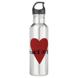 "Zeemeermin @ Hart" Waterfles Waterfles