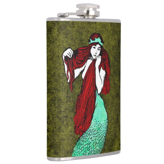 zeemeermin heupfles (Rechts)