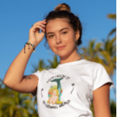 ZEEMEERMIN HOGE STAART "NAAM UW STRAND" T-shirt