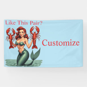 Zeemeermin Holding Lobsters Thunder_Cove Spandoek