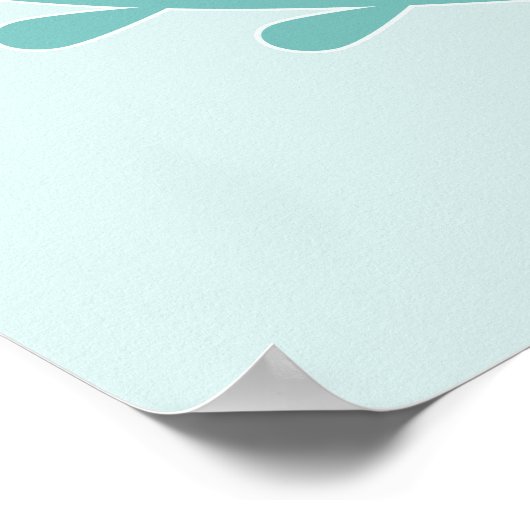 Zeemeermin Hond MerDog Mooie Kinderkamer Poster (Hoek)