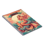 Zeemeermin Hondenliefhebber Notitieboek gepersonal (Rechterzijde)