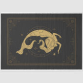  Zeemeermin Horiscope Vissen Decoupage Tissuepapier (Voorkant)