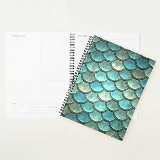 Zeemeermin Huid Planner (Display)