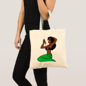  zeemeermin in afrika tote bag (Voorkant (product))