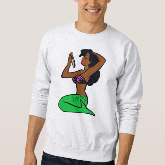  zeemeermin in afrika trui (Voorkant)