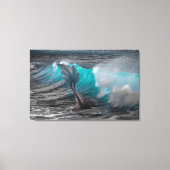 Zeemeermin in de Druk van het Canvas van het Zee (Voorkant)