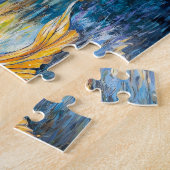 Zeemeermin in de Grot Schilderij Legpuzzel (Zijkant)