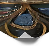 Zeemeermin in de oceaangolven poster (Hoek)