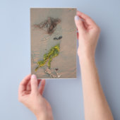 Zeemeermin in de zand flyer (Hand)