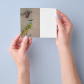 Zeemeermin in de zand flyer (Hand)