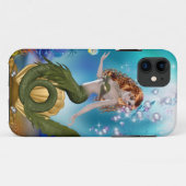 Zeemeermin in de zee Case-Mate iPhone case (Achterkant (horizontaal))