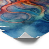 Zeemeermin in de zon poster (Hoek)