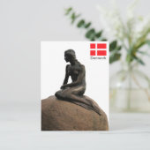 Zeemeermin in Denemarken Briefkaart (Staand voorkant)