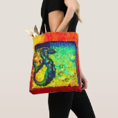 Zeemeermin in doos tote bag (Dichtbij)