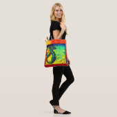 Zeemeermin in doos tote bag (Op model)