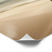 Zeemeermin in een zandloper Poster (Hoek)