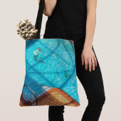 Zeemeermin in een zwembad tote bag (Dichtbij)