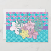 Zeemeermin in het kader van de 3e uitnodiging van  (Achterkant)