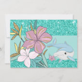 Zeemeermin in het kader van de 3e uitnodiging van (Achterkant)