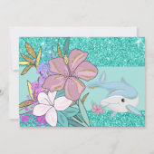 Zeemeermin in het kader van de 3e uitnodiging van  (Achterkant)