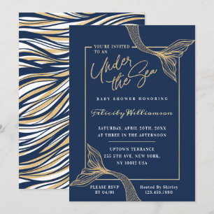 Zeemeermin in het kader van de uitnodiging tot het