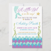 Zeemeermin in het kader van de uitnodiging tot het (Voorkant)